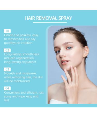 Spray D pilatoire Doux For Bras Et Jambes - Formule Hydratante Parfum e Et Action Rapide Aux Extraits De Plantes(1PCS) - Buy Online on GoSupps.com