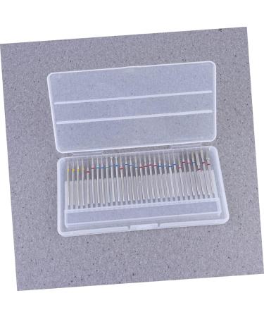 Ipetboom Nailer 1 Box Manicure Drill Bits Cylinder Head Carbide Nail Drill Bit Abacus Decor Grinding Head for Nail Lemon Cocktail Straws Nail Drill Manicure Filer Diamond Nail Polish - Buy Online on GoSupps.com