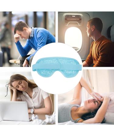 FOMIYES 1pc Cold Compress Hot Compress Eye Mask Cooling Eye Mask Ice Eye Mask Eye Mask Heated Gel Eye Mask Practical Patch Cooling and Heat Eye Mask to Sleep Blindfold Goggles Travel Blue 20X10X1CM - Buy Online on GoSupps.com