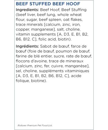 Rollover Beef Stuffed Beef Hoof - Buy Online on GoSupps.com