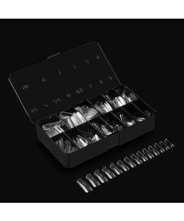 Buy Apres Gel-X Sculpted Square Long Tip Box - 500 Premium Quality Gel-X Tips in 11 Sizes (00-9) | International Shipping Available - Buy Online on GoSupps.com