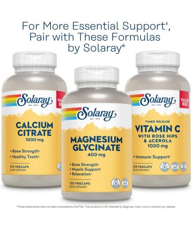 Solaray Magnesium and Potassium Asporotates with Bromelain - 60 VegCaps | Electrolyte Muscle, Heart, and Cellular Support - Buy Online on GoSupps.com