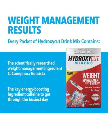Hydroxycut Weight Loss Drink Mix (Wildberry Billini 21 Count) + Weight Loss Pills (80 Count) Drink Powder + Weight Loss Pills - Buy Online on GoSupps.com