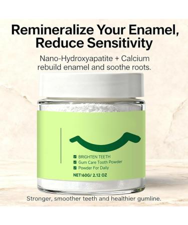Poudre Dentaire Au Collag ne 60 g Collagen Tooth Powder Poudre Blanchissante Dents Blanchiment Dentaire limine Les Taches De Caf /Th /Vin Pour Un Sourire clatant Et Une Haleine Fra che (3PC) - Buy Online on GoSupps.com