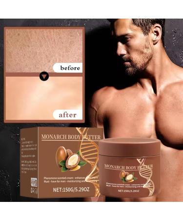  Dgayaeic Body Butter for Men 150g Skin Body Butter Pheromone Renewal Arm Moisturizer Non-Greasy with Intensive Moisturizing Formula Quickly Absorbing for Men - Buy Online on GoSupps.com