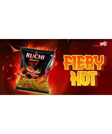 Ruchi Chanachur packs - 3 Spicy Hot flavoured Packs 300g X 3 Packs Hot 900 g (Pack of 1) - Buy Online on GoSupps.com