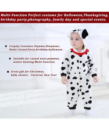 Doladola Dalmatian Baby Romper | Toddler's Jumpsuit Outfit (2-3.5 Years) - Buy Online on GoSupps.com