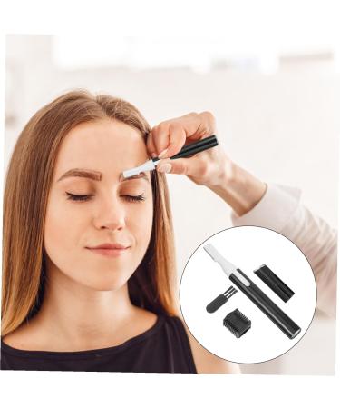 iplusmile pilateur lectrique Visage Et Sourcils Compact Taille Visage Noir Peigne Sourcils Pour Mise En Forme Pr cise - Buy Online on GoSupps.com