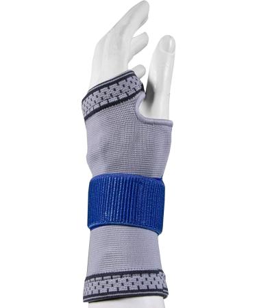 Champion Elastic Wrist Support Compression Sleeve - Grey Large | International Shipping Available - Buy Online on GoSupps.com