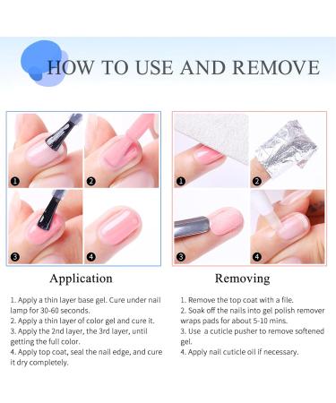 Rosarden Nail Polish Set - Nude Nail Varnish Set - 3Pcs Nude Pink Cherry Blossom Polish Quick Dry Nail Varnish Gift Set DIY Long Lasting Nail Art Home Nude Set - Buy Online on GoSupps.com