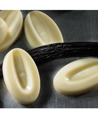 Valrhona IVOIRE WHITE 35% 250g Baking Creamy White Chocolate Discs - Easy Melt & Tempering for Sauces, Mousses & Frostings - Buy Online on GoSupps.com