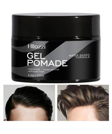 Styling Gel - Clear Hair Gel Styling Gel Keep Tidy Long-lasting Hold Natural Ingredients No Loosening Easy To Wash - For Curly Loose Or Frizzy Hair Guanglu