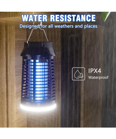 Buy Lukasa 4200V Electric Mosquito Lamp - Waterproof Insect Destroyer & LED Fly Trap for Indoor & Outdoor Use - Buy Online on GoSupps.com