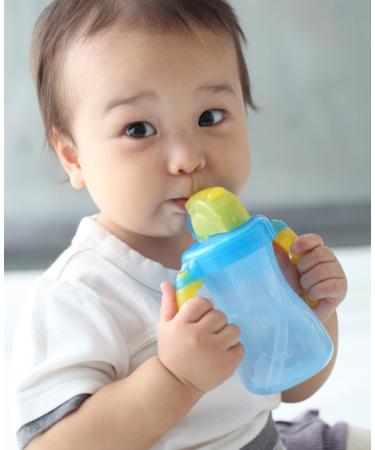 Pigeon Petit Straw Bottle Aqua Blue 150mL - BPA-free Baby Bottle - Buy Online on GoSupps.com