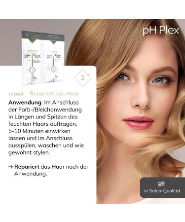 pH Plex 1 Protect & 2 Repair - Friends Kit for Protection & Repair Colouring Discolouring and Bleaching Repairs Damaged Hair For All Hair Types For Optimal Hair Feeling 3 x pH Plex 1 + 2 1 count (Pack of 1) - Buy Online on GoSupps.com