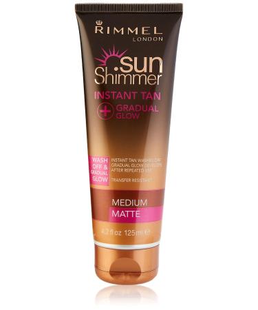 Sunshimmer Instant Tan + Gradual Glow Matte - Medium Medium Matte