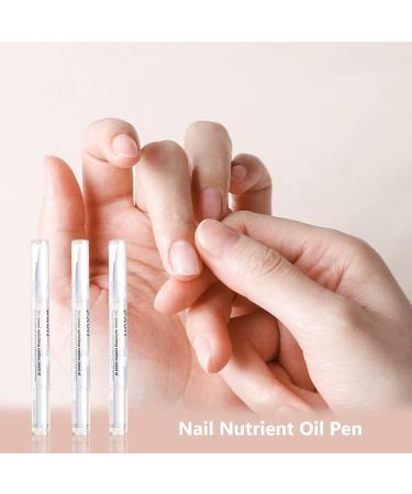 Stylos huile pour cuticules ingr dients naturels revitalisant pour cuticules stylos huile pour ongles avec brosse douce pour le soin des ongles pr venir les fissures 3 pi ces - Buy Online on GoSupps.com