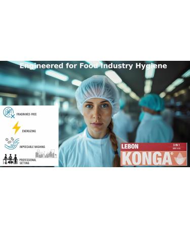 LEBON TRADING Konga 3in1 shower gel shampoo shower gel and hair conditioner perfumefree for food industry and commercial use skinfriendly protects against dehydration 5 liters - Buy Online on GoSupps.com