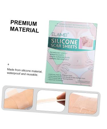 4pcs FOMIYES Silicone Scar Strips for Surgery Scars - Silicone Scar Tape for Cleaning & Care - Buy Online on GoSupps.com