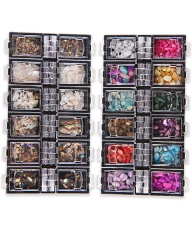 minkissy Storage Box 3 Sets Nail Jewelry Nail Art Decoration Nail Jewelry Kit Nail Tools Accessories Manicure Tools Ultra Thin Nail Art Tools Storage Boxes - Buy Online on GoSupps.com