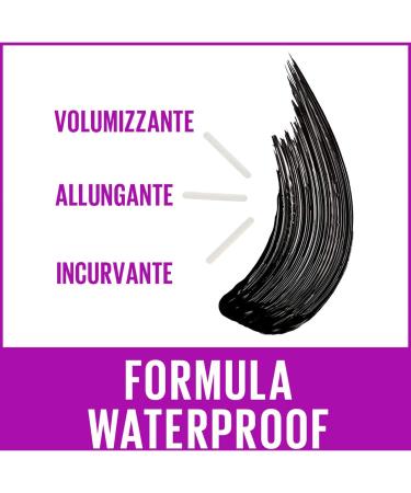 Maybelline Instant Lash Lift Falsies Mascara Waterproof - 01 Black | 1 Count - Buy Online on GoSupps.com