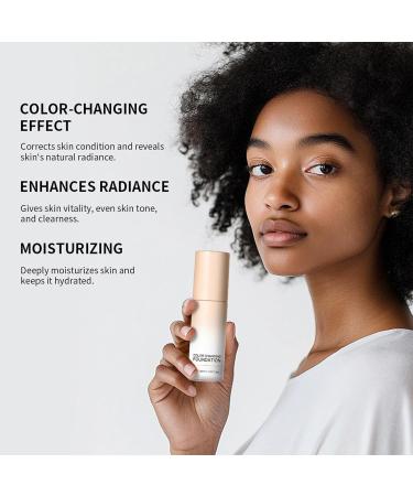  JINGLING JINGLING Color-Changing Foundation 30ml Matching Foundation for Travel Dates Commutes Meetings and Evenings - Buy Online on GoSupps.com