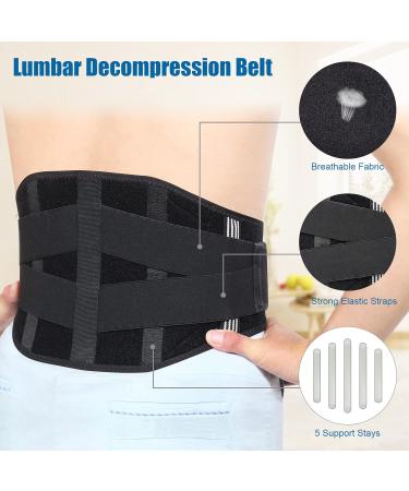 CUEHEAT Back Brace for Lower Back Pain Relief | Adjustable Lumbar Support Belt for Women | Ideal for Scoliosis & Disc Herniation | Heavy Lifting Support (L/XL 37.4 -43.3  - Buy Online on GoSupps.com