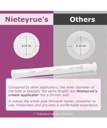 Updated Disposable Vaginal Cream Applicators - 20 Pack with Dosage Markings Hygienic & Individually Wrapped for Most Lubricants & Gels | Feminine Care Solutions - Buy Online on GoSupps.com