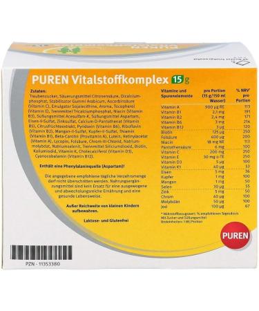 PUREN Vital Substance Complex - 15g Granules (30 pcs) | Premium International Shipping - Buy Online on GoSupps.com