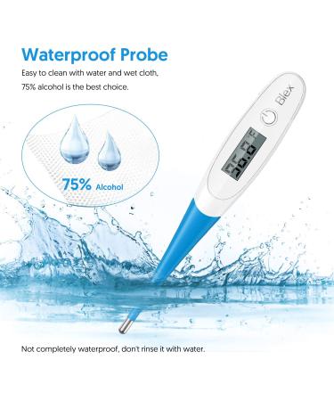Digital Oral Thermometer for Adults and Kids - 10 Seconds Fast Reading - Buy Online on GoSupps.com