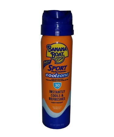 Banana Boat Sport SPF 30 Sport 1.8oz Cool Zone (Pack of 2) - Buy Online on GoSupps.com