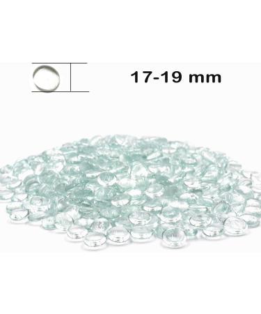 5 LB Clear Glass Marbles for Vases & Crafts - Decorative Stones for Aquariums, Party Centerpieces & More - Buy Online on GoSupps.com