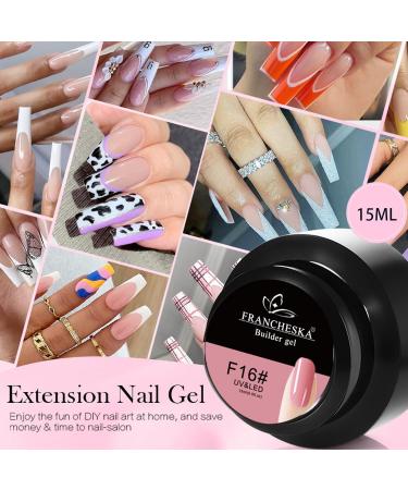 Builder Gel for Nail Extension & Repair - UV Base Building Gel for Stronger Nails - Manicure & Nail Art Decoration - Buy Online on GoSupps.com