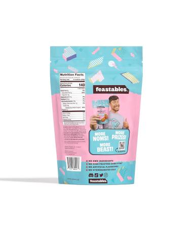 Feastables MrBeast Chocolate Chip Cookies - Plant-Based, Gluten Free, Non-GMO Snack 6 oz Bag (Pack of 6) - Buy Online on GoSupps.com