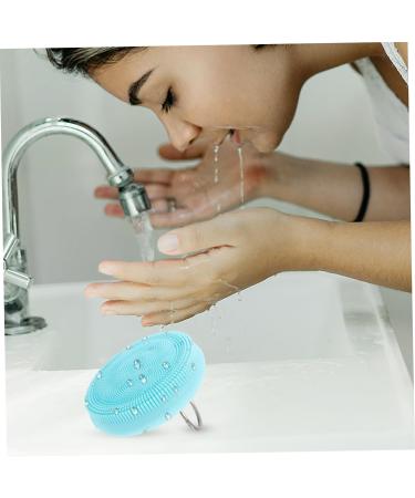 FRCOLOR Pore cleanser Pore Cleaning Device Facial Exfoliating Brush Cleaning Scrubber Electric Cleaning Brush Deep Cleansing Brush Face Beauty Device Face Brush Silica Gel Pores Cleaner - Buy Online on GoSupps.com