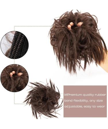 Bun Hair Piece Messy Hair Bun Hairpiece Tousled for Women Hair Extension Ponytail Scrunchies with Elastic Rubber Band Synthetic Ponytail Hairpiece Hair Pieces for Women (Color : 4#) - Buy Online on GoSupps.com