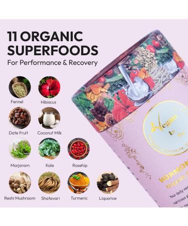 Vegan Is Us Organic Hormone Harmony Superfoods Blend for Women - Sweet | Minty - 150g - Buy Online on GoSupps.com