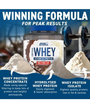Buy Critical Whey Cinnamon Bun - 2000g | Best International Shipping & Premium Protein Fitness Supplement - Buy Online on GoSupps.com