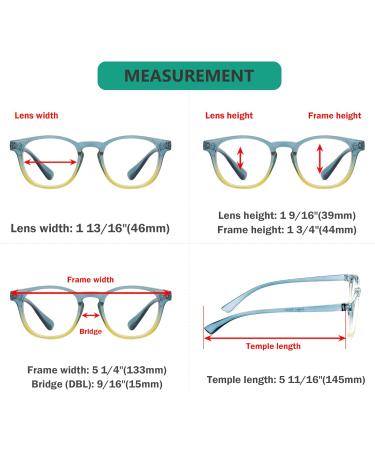 Eyekepper 5 Pack Fashion Reading Glasses for Women - +2.50 Strength Stylish & Comfortable International Shipping Available - Buy Online on GoSupps.com