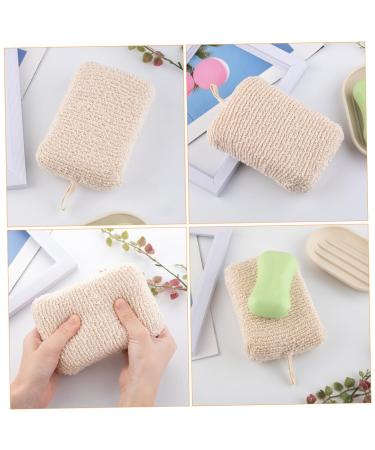 4 Pcs Moisturizing Bath & Facial Sponge Set - Loofah Shower Puff for Body Cleansing & Exfoliating - Ideal for Kids & Adults - Buy Online on GoSupps.com
