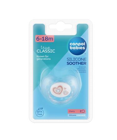 Buy Baby Comfort Silicone Pacifier with Cherry Shaped Nipple (6-18 Months) - Soft Safe & Stylish | International Shipping Available - Buy Online on GoSupps.com