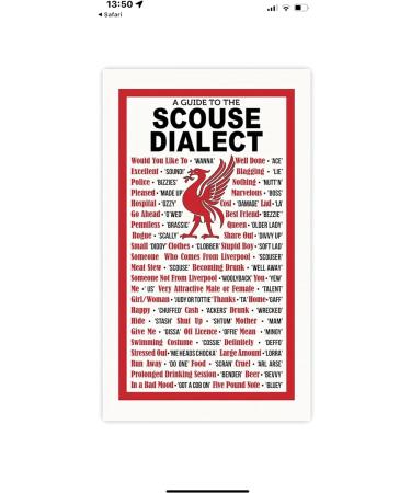 Scouse Dialect Tea Towel (Liver Birds Design) - Buy Online on GoSupps.com