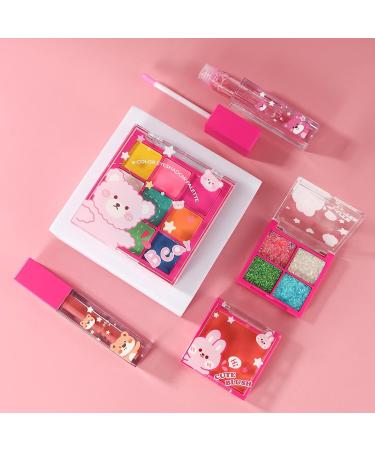 Princess Makeup Box Travel Makeup Kit Lipstick Makeup Box for Girls Cosmetic Set with Eyeshadow Lipstick Blush Makeup Kit for - Buy Online on GoSupps.com