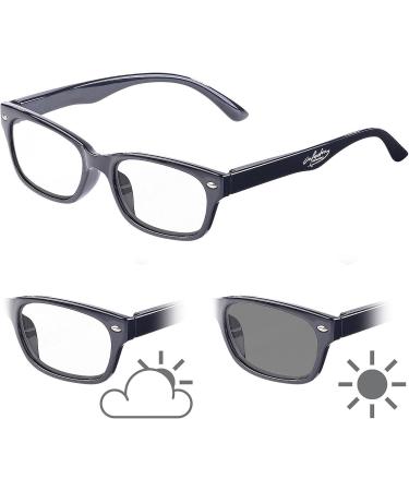 Infactory Self-Tinting Reading Glasses Sunglasses - UV400 Protection 3.5 Diopters Perfect Gift for Men - Buy Online on GoSupps.com