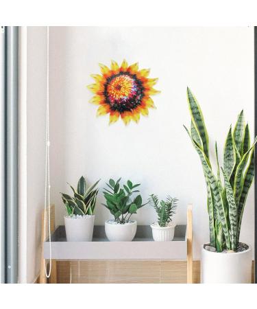 Zerodeko Sunflower Wall Decoration Hanging Wall Art Home Decor Flower Wall Art Wall Decorations Kitchen Decorations Wall Flower Decor Hanging Decor 3d Decorative Wall Outdoor Iron - Buy Online on GoSupps.com