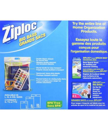 Ziploc Big Bags Clothes and Blanket Storage - Large - 5 Count - Buy Online on GoSupps.com