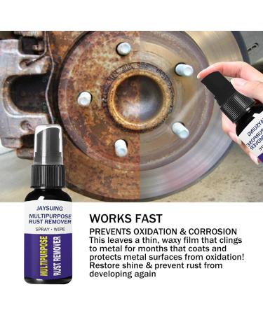 Rustout Instant Remover Spray 2Pcs 100ML Multi-Purpose Rust Remover Neutral Rust Removal Spray Rust Removal Agent for Bright Metal Strip - Buy Online on GoSupps.com