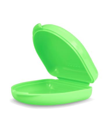 Wellsamed KFO rail box Classic green for storing braces or dental splints - Buy Online on GoSupps.com