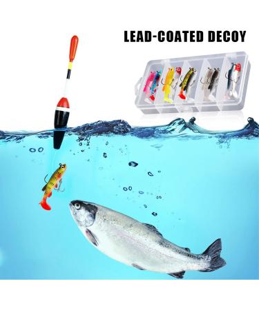 RYAN Rubber Fish Pike Lure Set - 10-Piece Zander & Soft Artificial Bait for Fishing | Best International Shipping - Buy Online on GoSupps.com