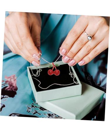 VILLCASE 20 Pcs Fruit Drop Oil Pendant Diy Charms Charm Necklace Loose Miniture Decoration Bottle Accessories Charms for Necklace Making Trendy Necklace Alloy Supplies Cherry - Buy Online on GoSupps.com